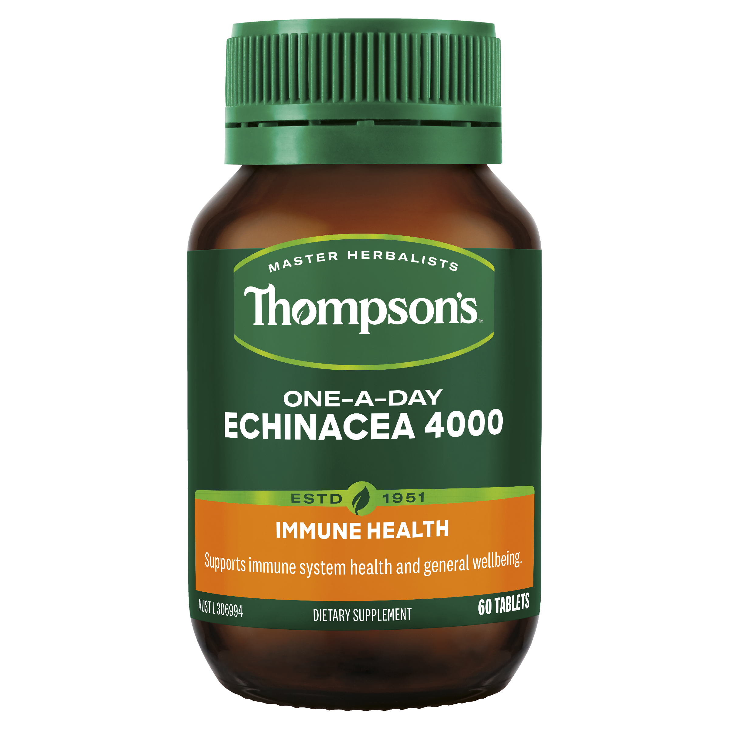 Thompsons One-A-Day Echinacea 4000 60 Tablets